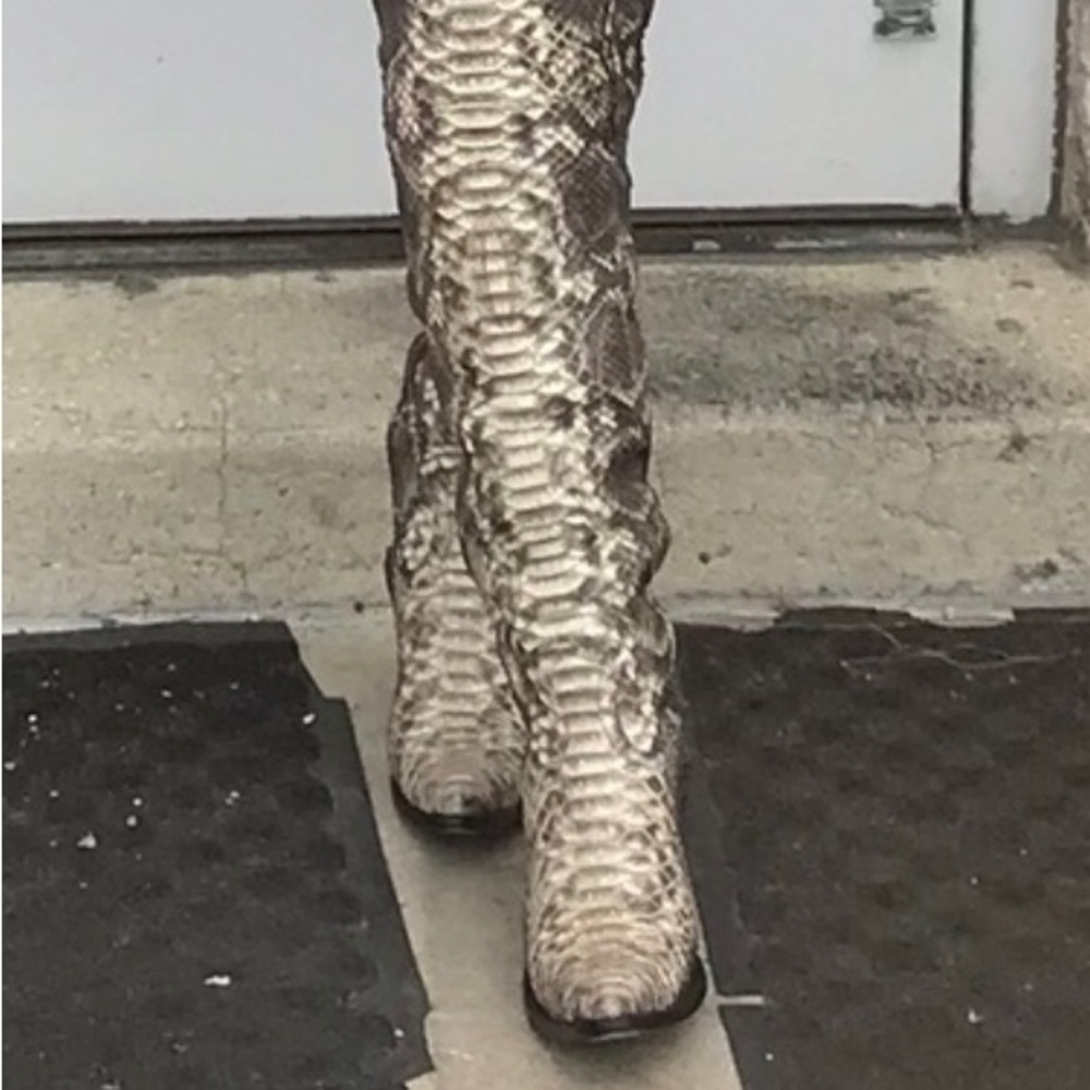 OLD GRINGO tall python boots